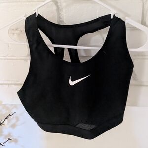 Nike Black Sports Bra My Consignment
